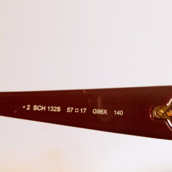 Vintage Chopard Women's Large Rectangle Eyeglasses Frames Sunglasses - Picture 7 of 12